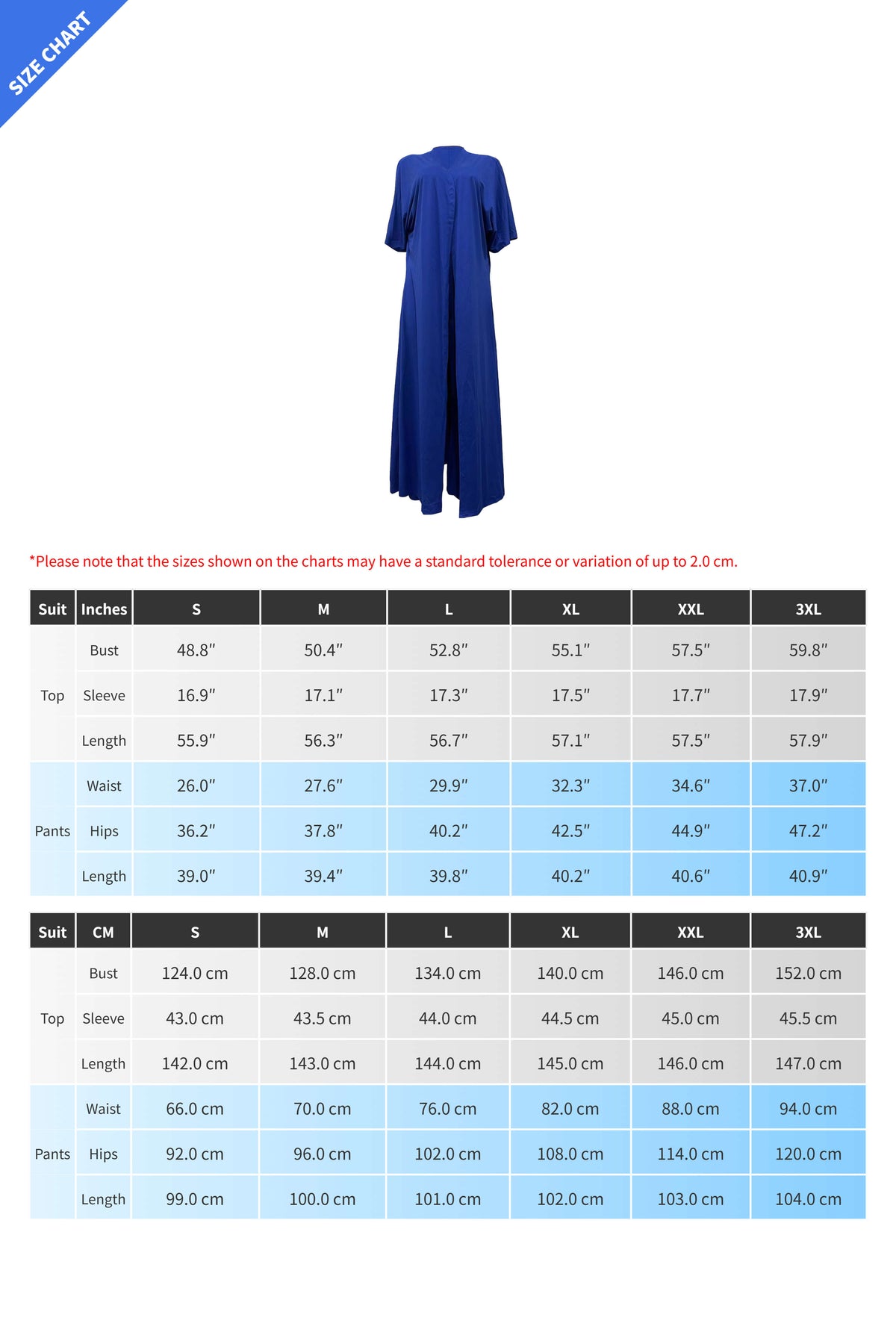 2-Piece Batwing Kimono & Wide-Leg Trouser Set