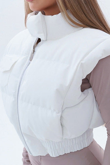Stand Collar Padded Jacket