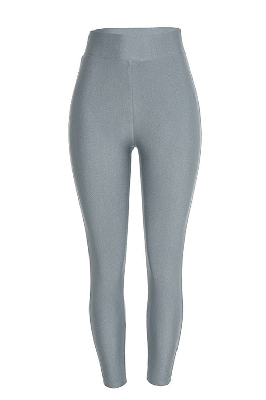 Asymmetric Ruched Top & Leggings Set
