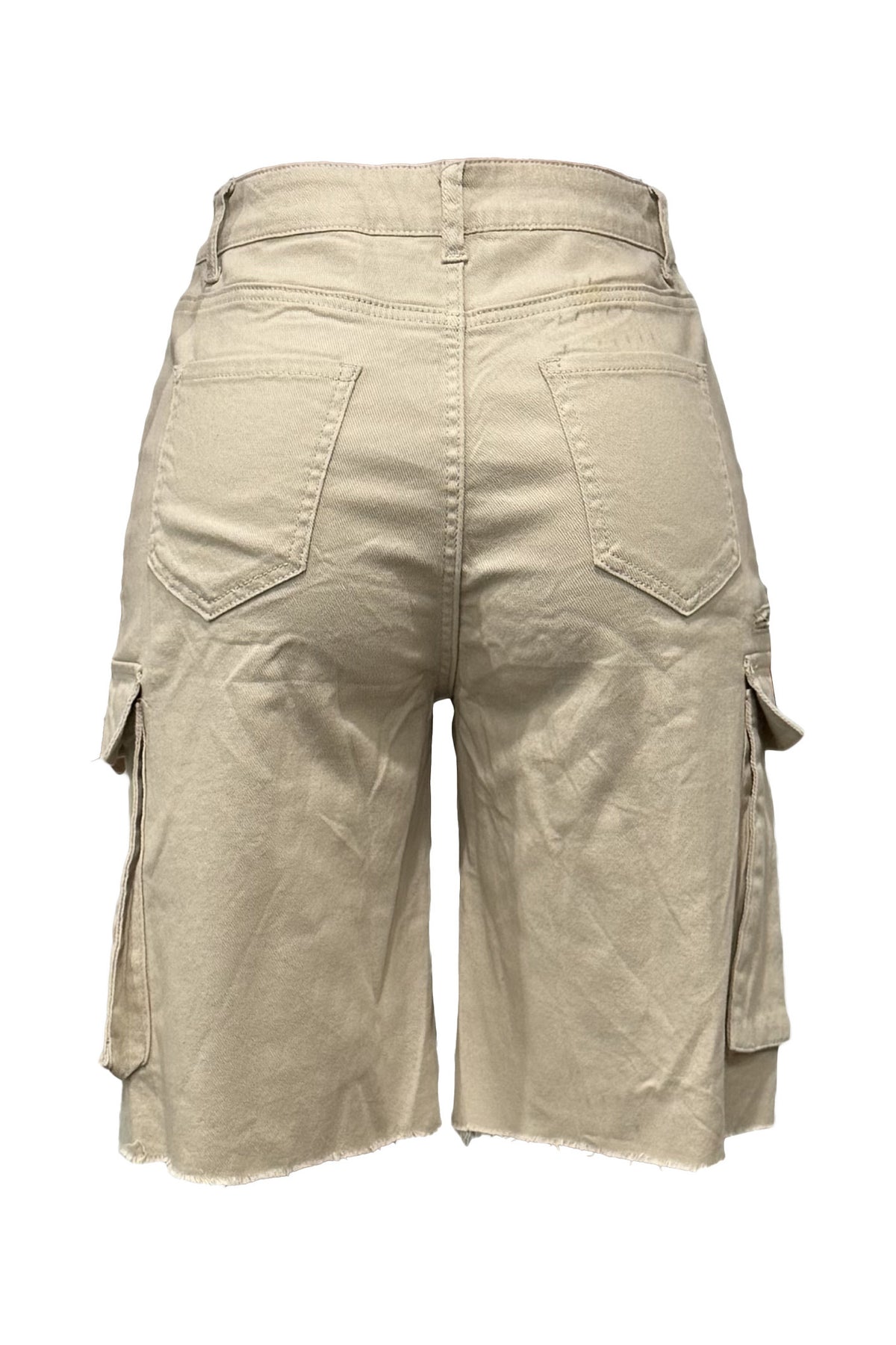 Cargo Denim Shorts