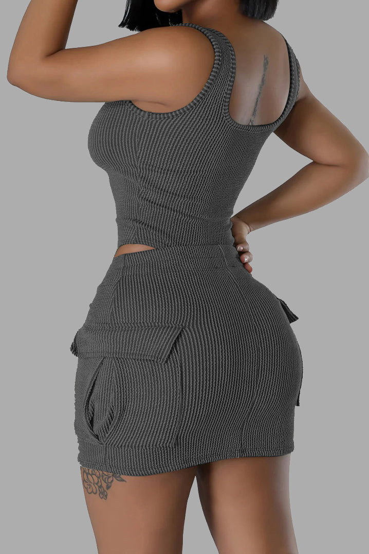Bodysuit Skirt Set