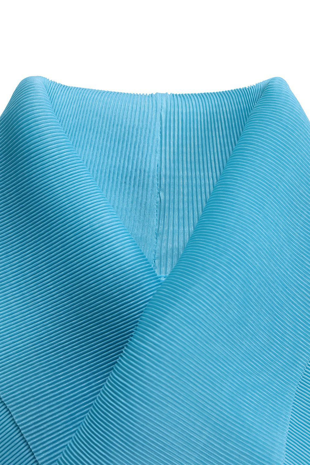 Gradient Batwing Sleeve Top and Skirt Set