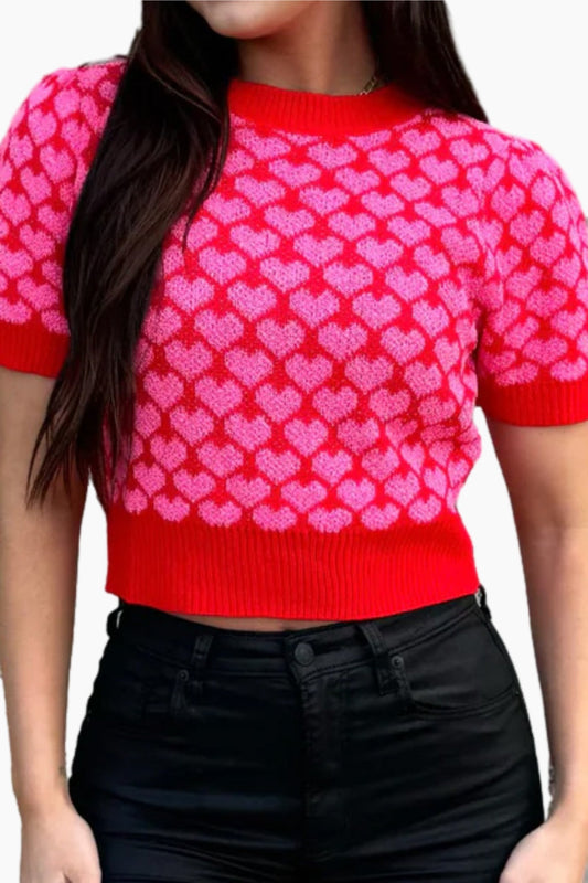 Heart Detail Sweater
