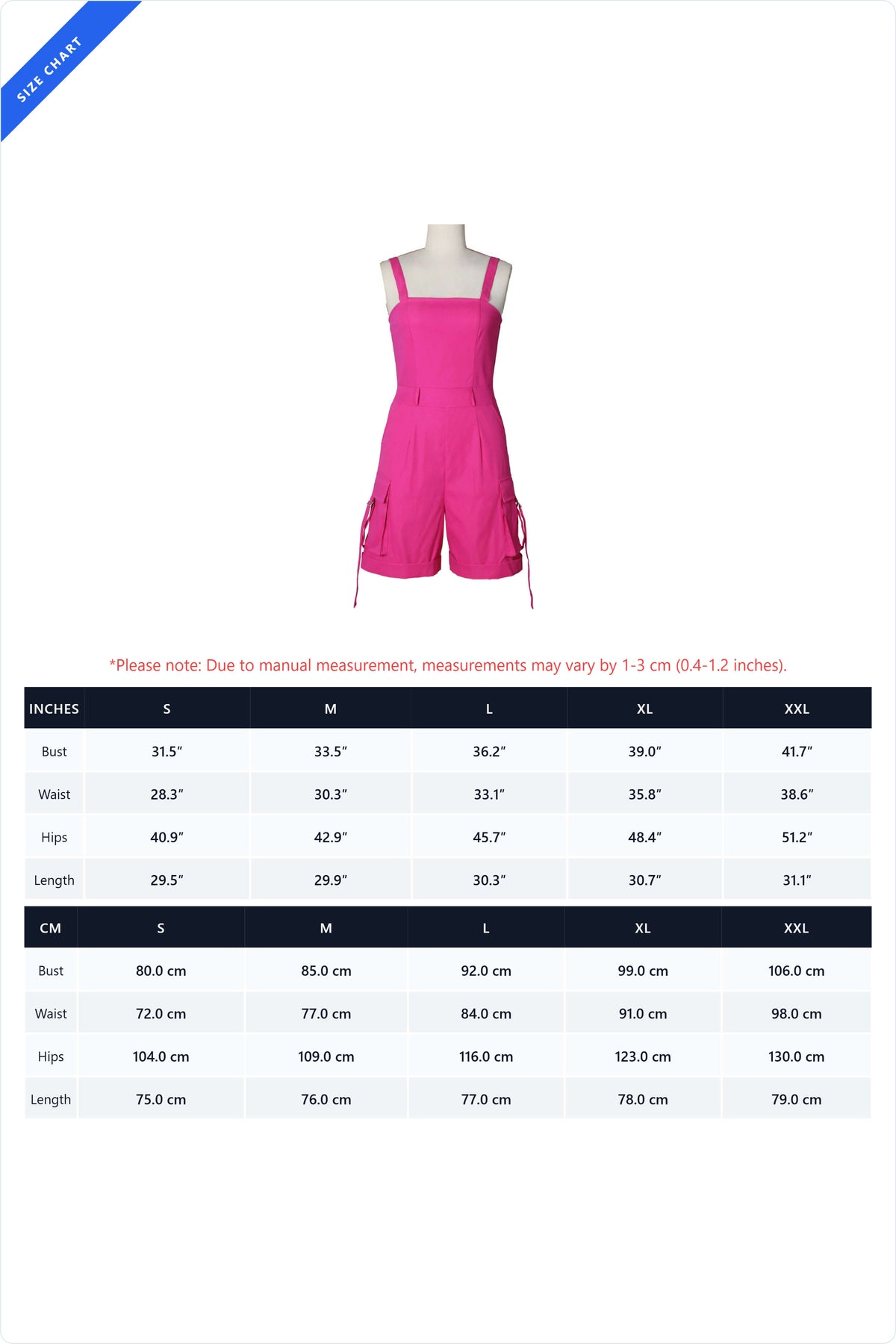 Square Neck Sleeveless Utility Cargo Romper
