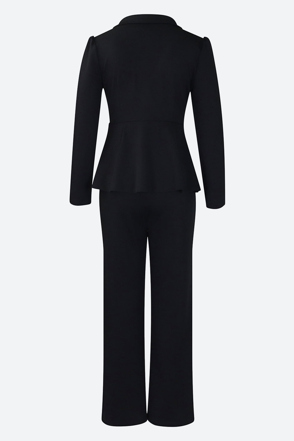 Lapel Blazer & Pants Set