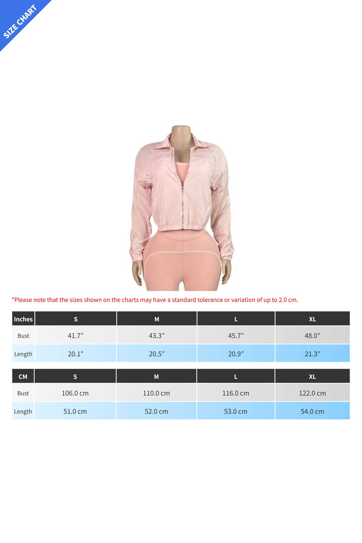 Retro Sport Cropped Track Jacket