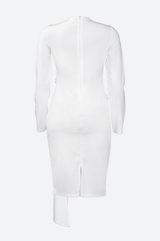 Side Knot Bodycon Dress