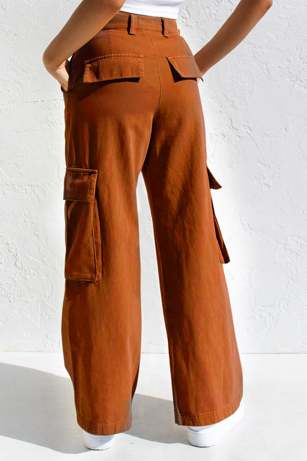 Multi Pocket Cargo Style Women’s Denim Pants