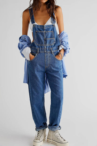 Denim Overalls