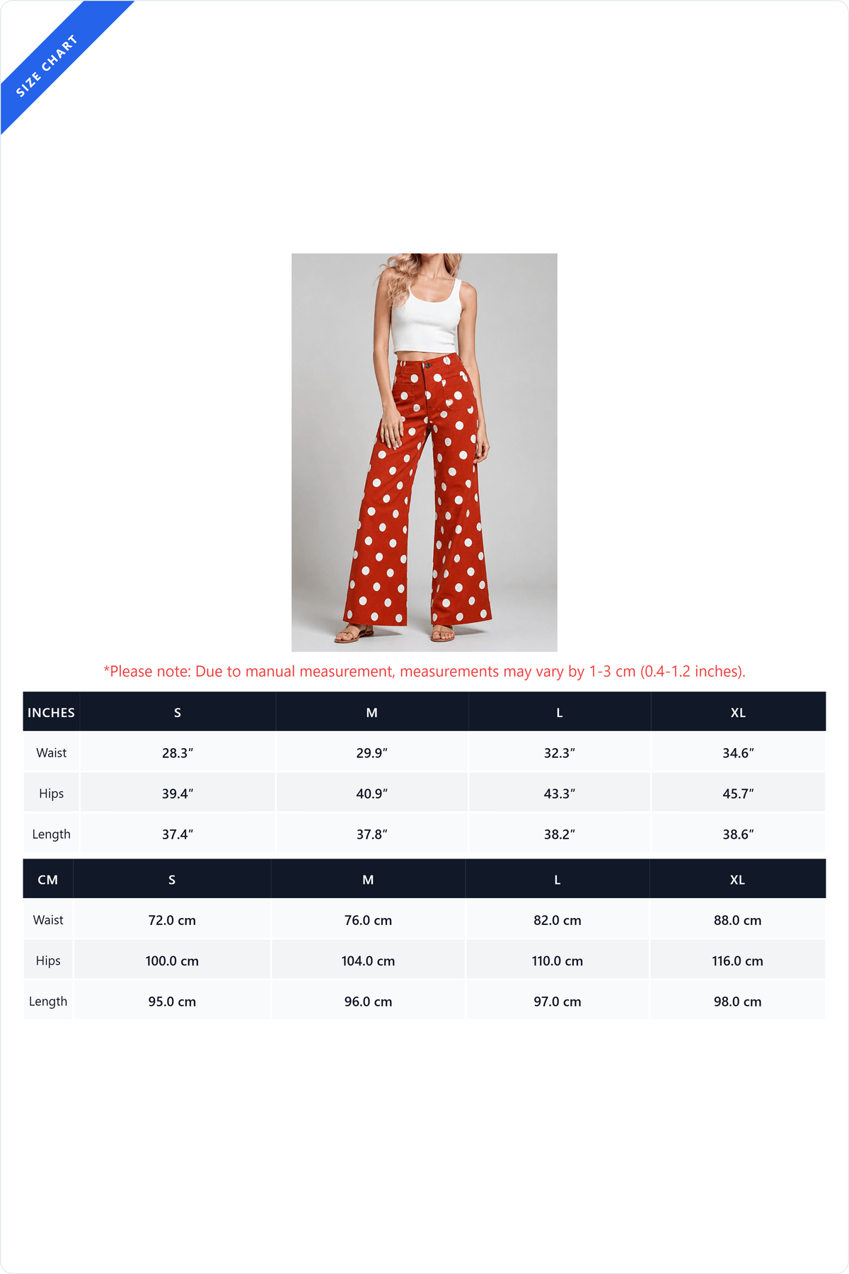 Polka Dot High Rise Wide Leg Jeans