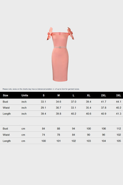 Flower Slim Hip Dress