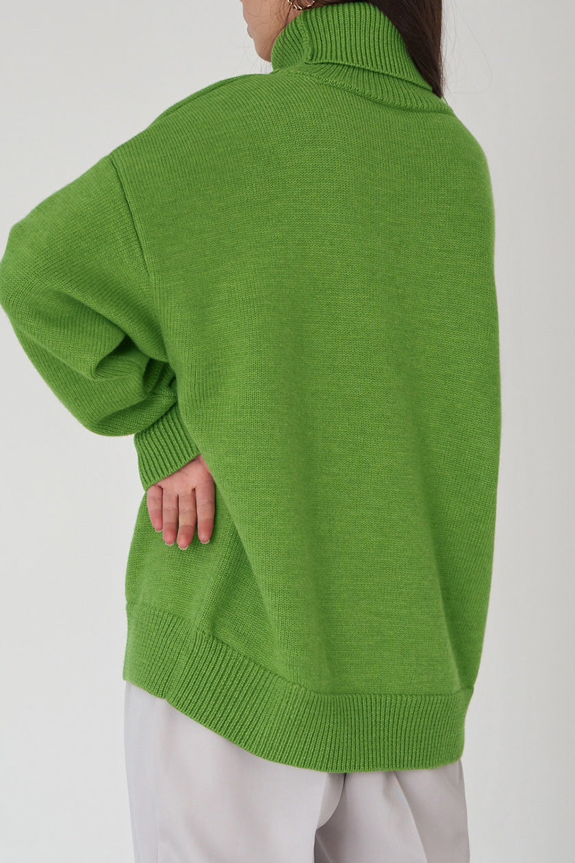 Turtleneck Long Sleeve Sweater