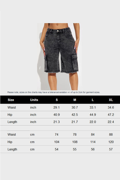 Wash Cargo Shorts