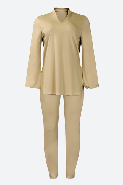 Loose Fit Tops and Legging Jogger Pants Suit
