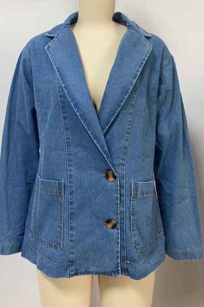 Long Sleeve Denim Jacket