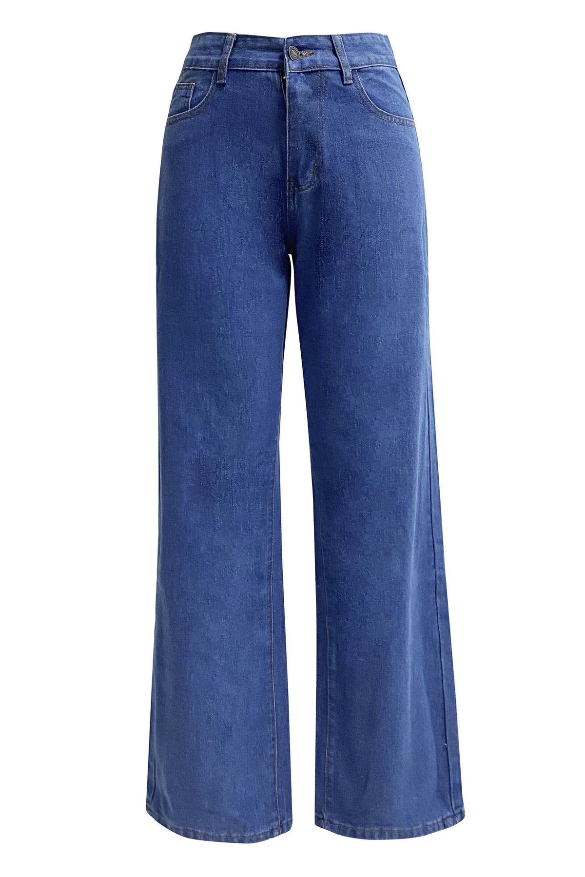 Straight Leg Long Jeans