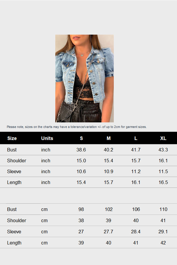Crop Denim Jacket