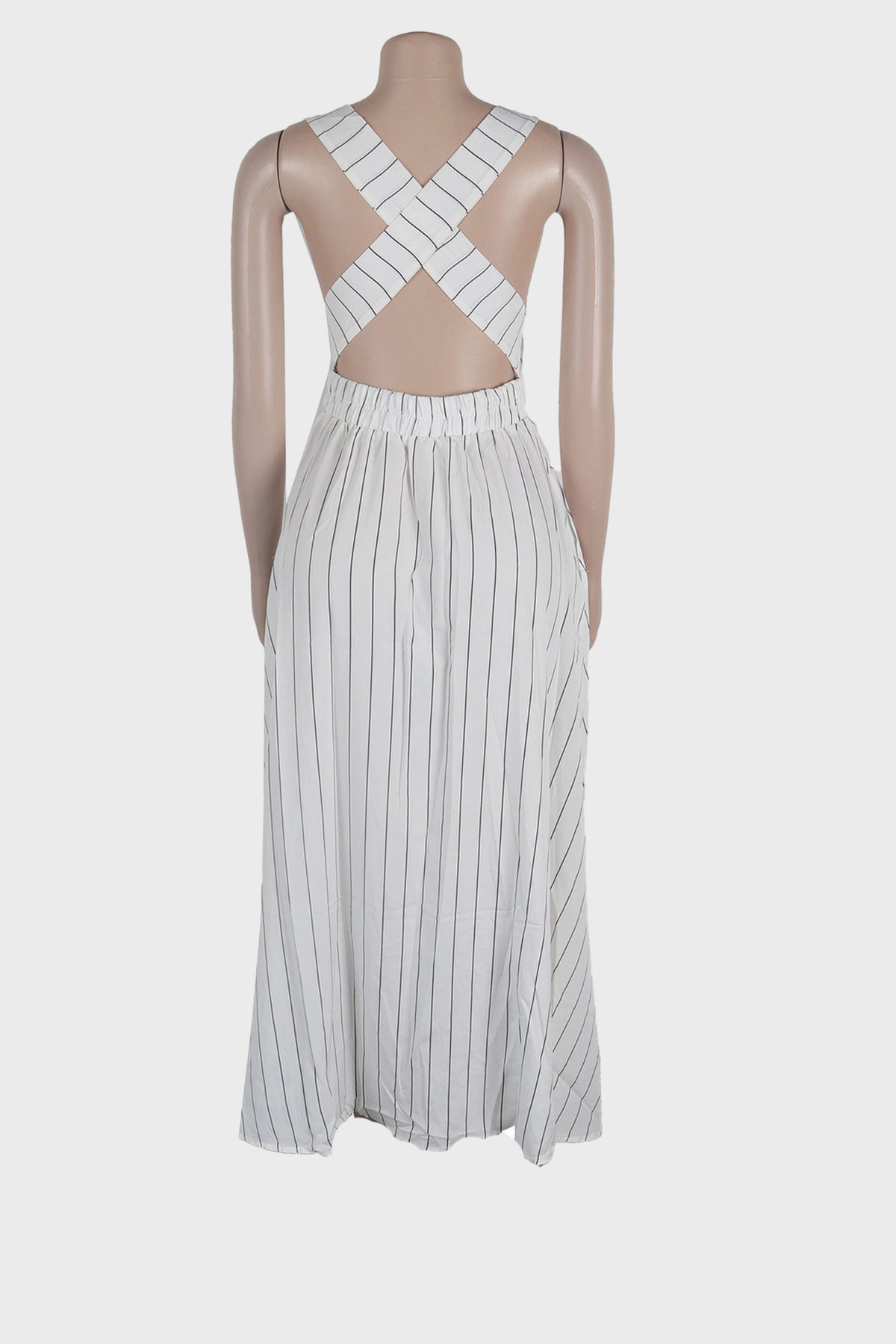 Striped Midi Dress