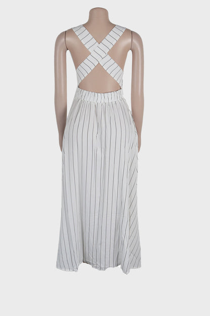 Striped Midi Dress