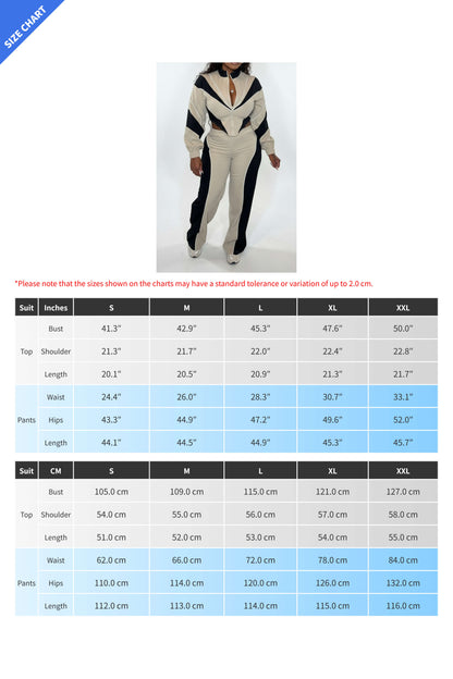 Colorblock Track Pant Set