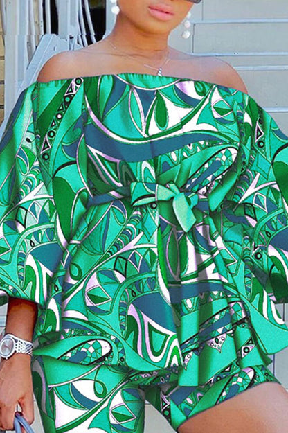 Off The Shoulder Tops and Shorts Sets