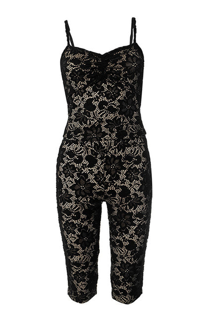 Lace Capri Set