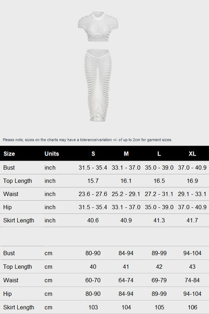 Babe Skirt Set