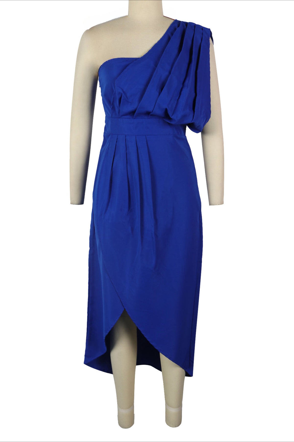One Shoulder Maxi Dress
