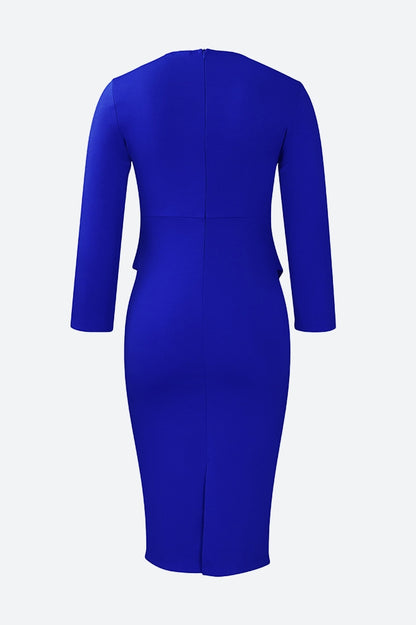 Casual Elegant Solid Versatile Dress