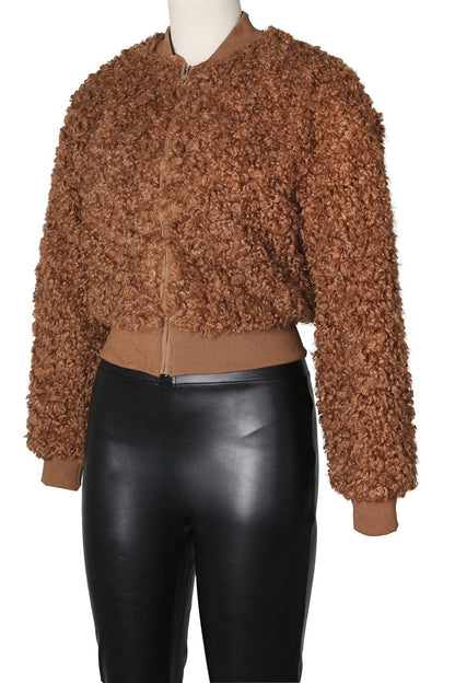Faux Fur Jacket