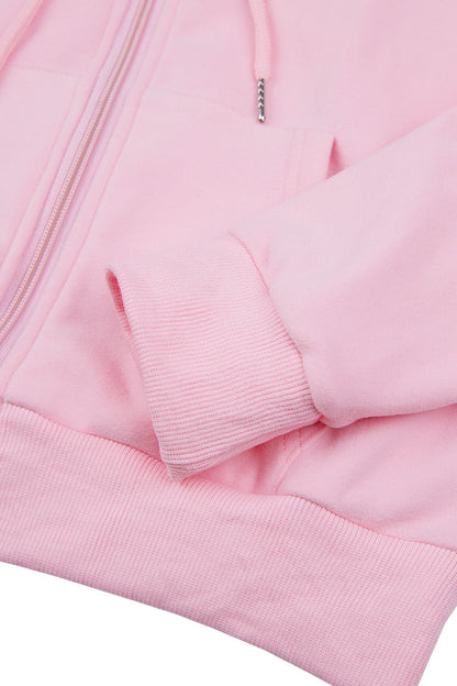 Zip Hoodie, Tank & Pants Three-Piece Lounge Set