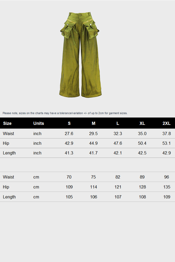 Loose Pocket Pants