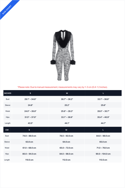 Zebra-Print Plush-Trim Capri Jumpsuit