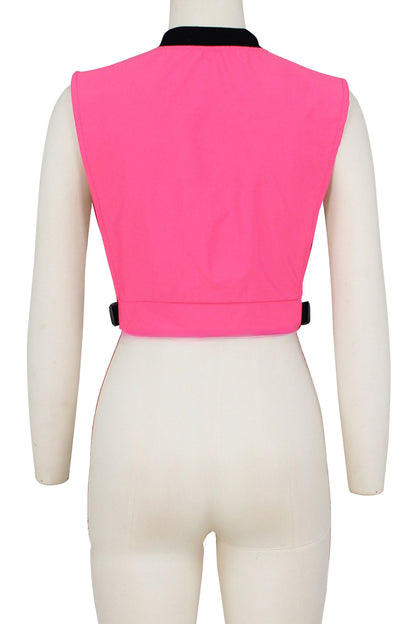 Cargo Zipper Vest Top