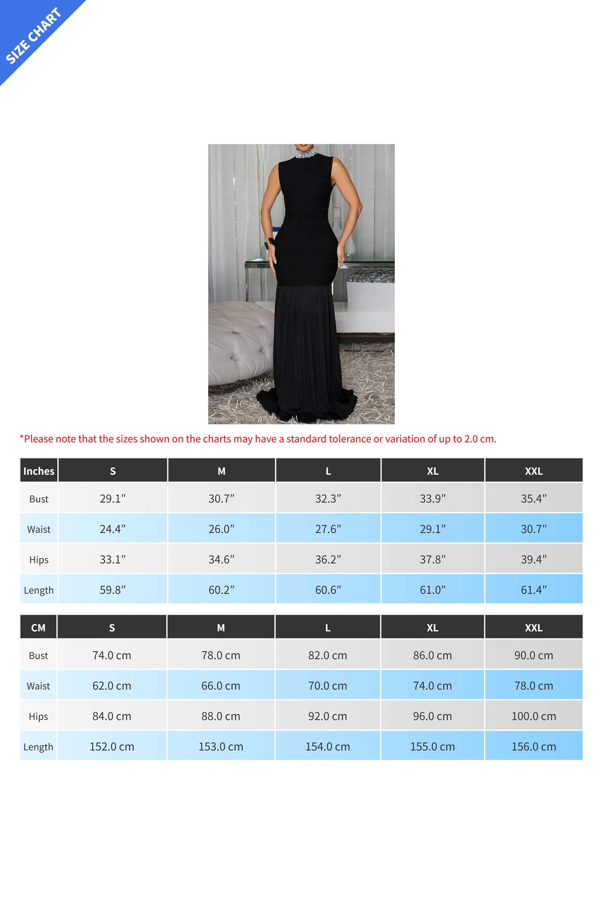 Bodycon Mermaid Maxi Dress