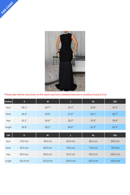 Bodycon Mermaid Maxi Dress