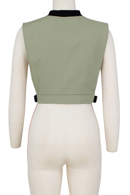 Cargo Zipper Vest Top