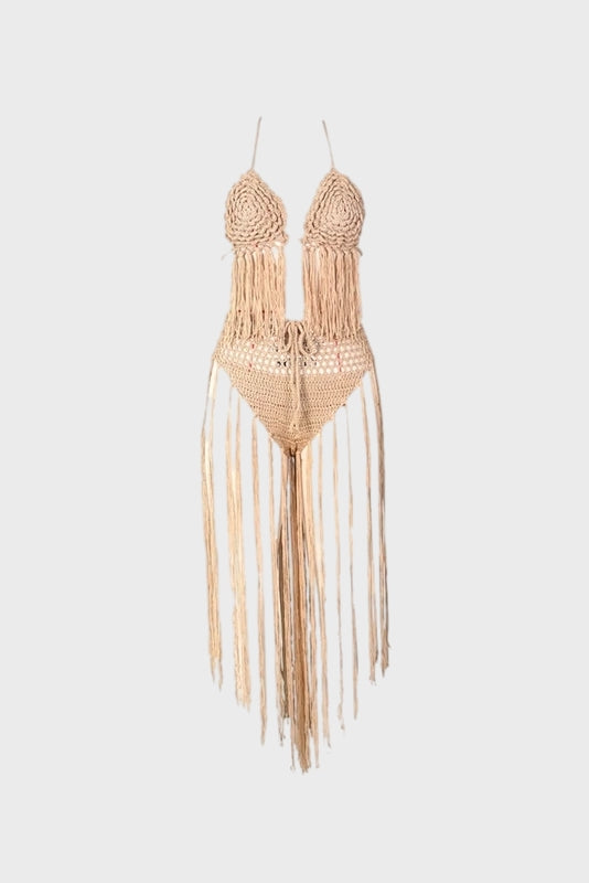 Crochet Fringe Set