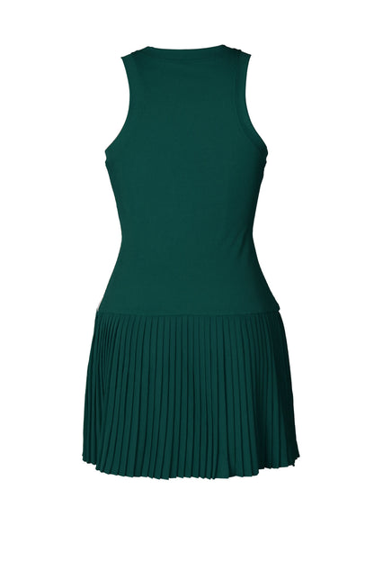 Sleeveless Bodycon Striped Mini Dress