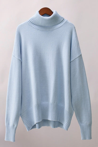 Turtleneck Long Sleeve Sweater