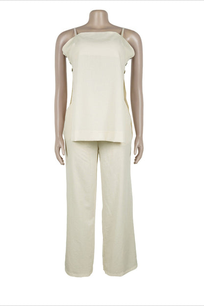 2-Piece Cami Tunic & Wide Leg Pant Set