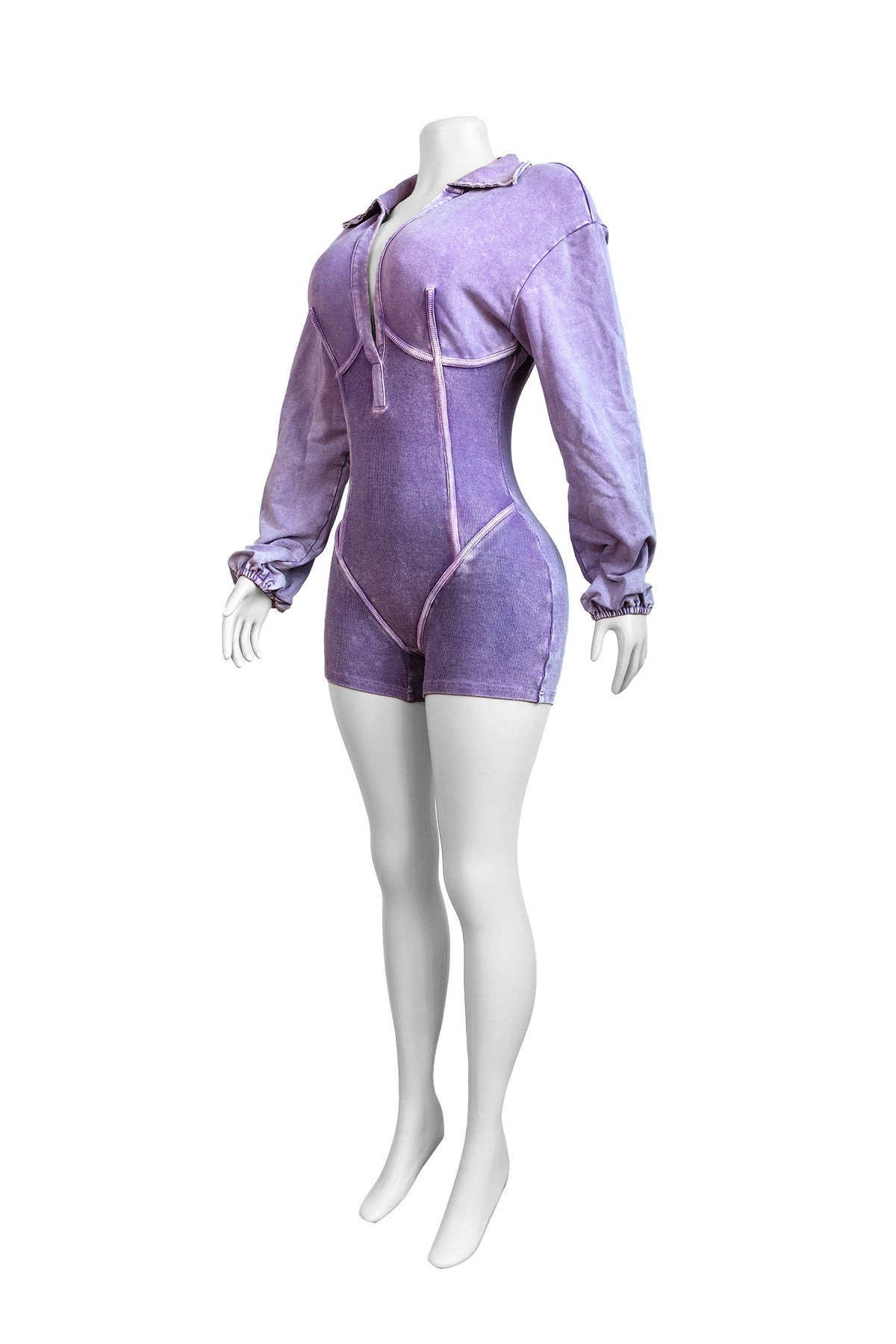 Wash Rib Romper