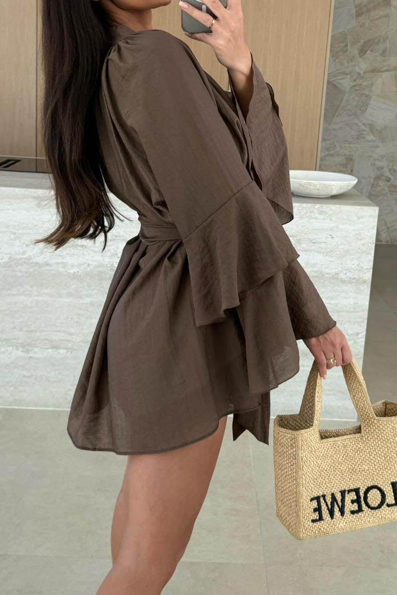 Ruffles Mini Dress