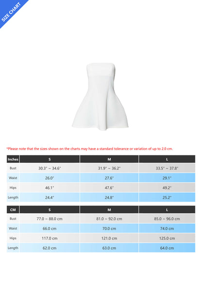 Strapless Mini Dress