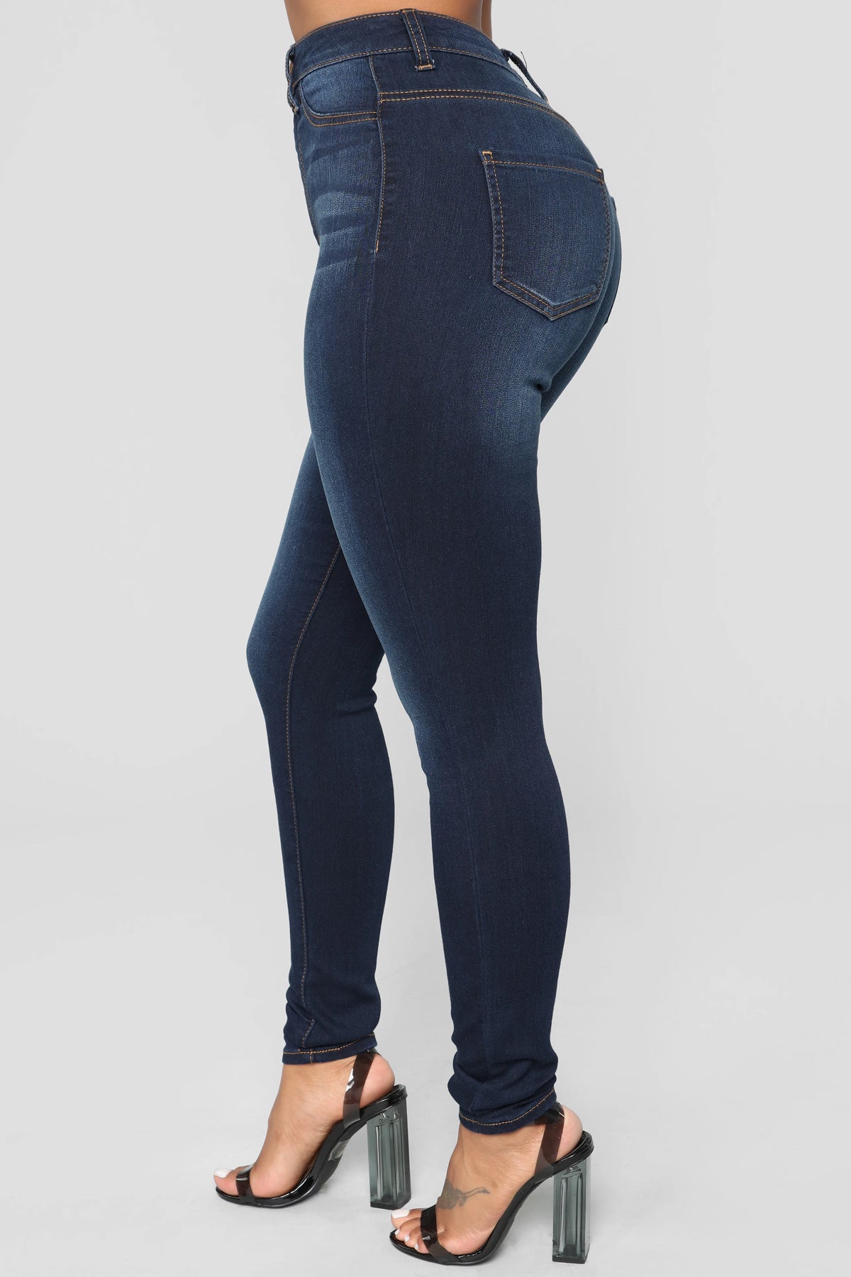 High Waist Skinny Jeans
