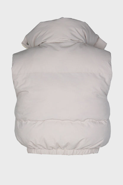 Cropped Puffer Vest