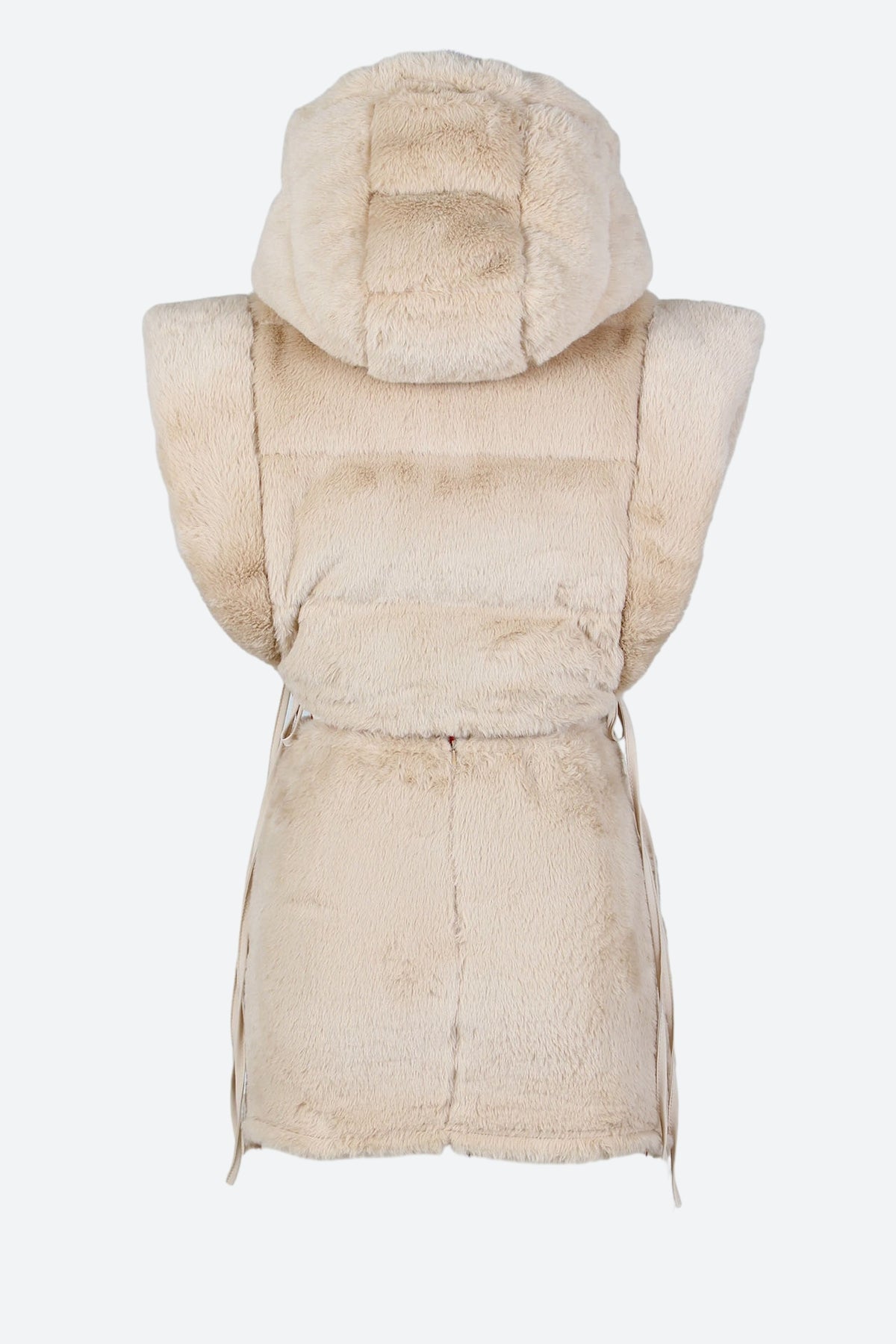 Faux Fur Teddy Vests Sets