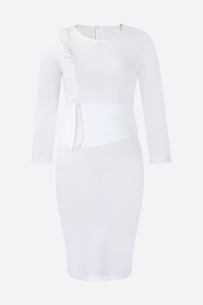 Casual Elegant Solid Versatile Dress