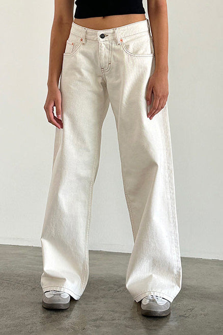 Vintage Low Rise Straight Leg Jeans