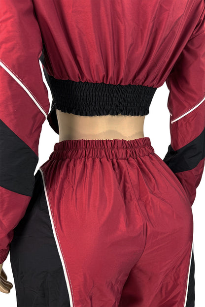 Colorblock Track Pant Set
